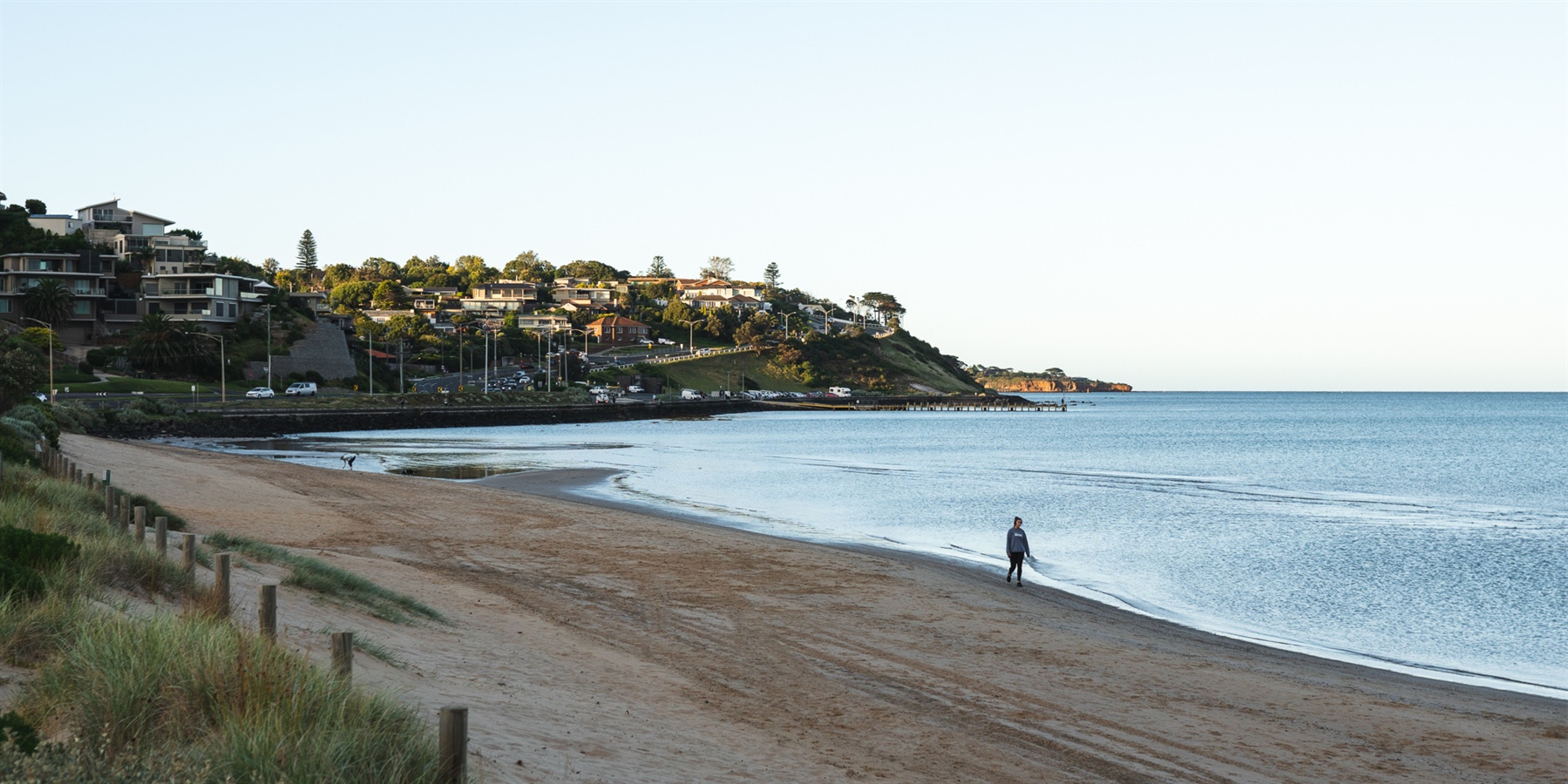 frankston beach, frankston, beach, walking