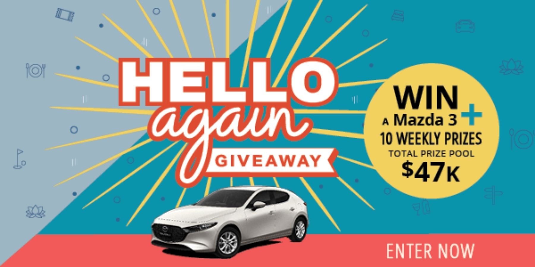 win a car and prizes Mornington Peninsula